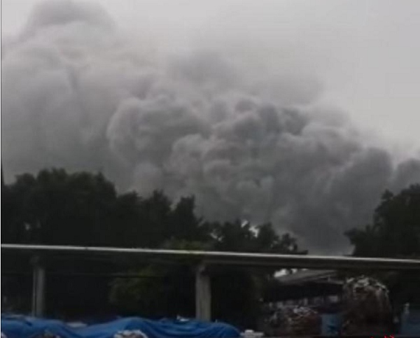 樂(lè)山廢舊廠(chǎng)房火災(zāi)