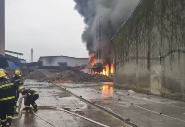 樂(lè)山廢舊廠(chǎng)房火災(zāi)